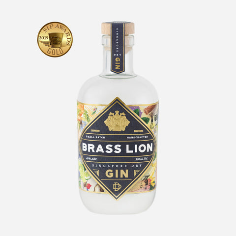 Brass Lion Singapore Dry Gin